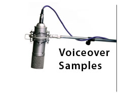 button for voiceover samples